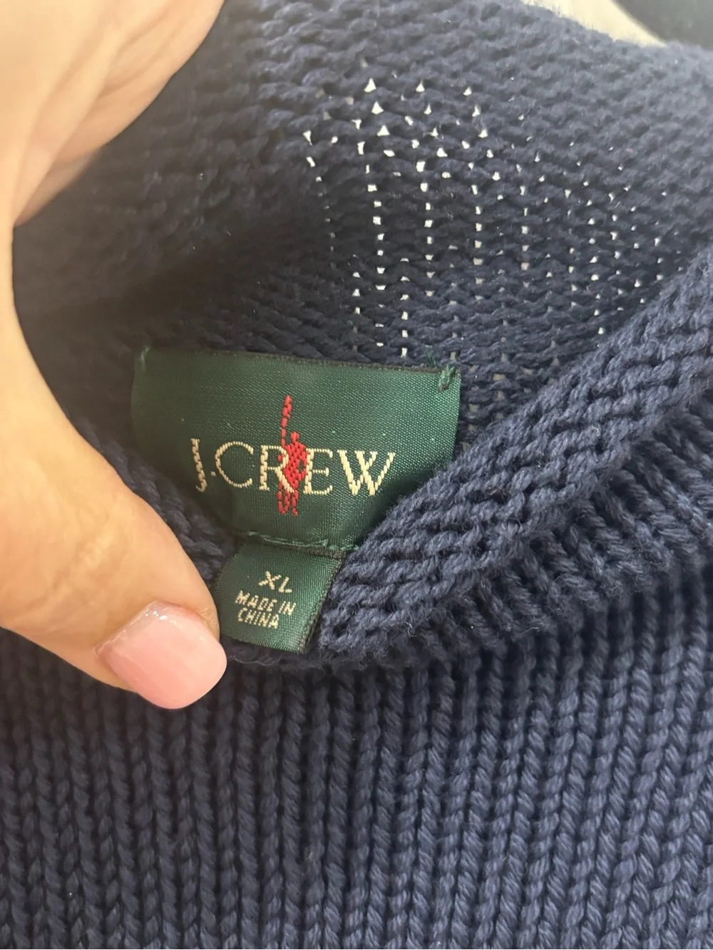 J Crew 1988 Rollneck™ sweater in cotton rugby stripe CL412